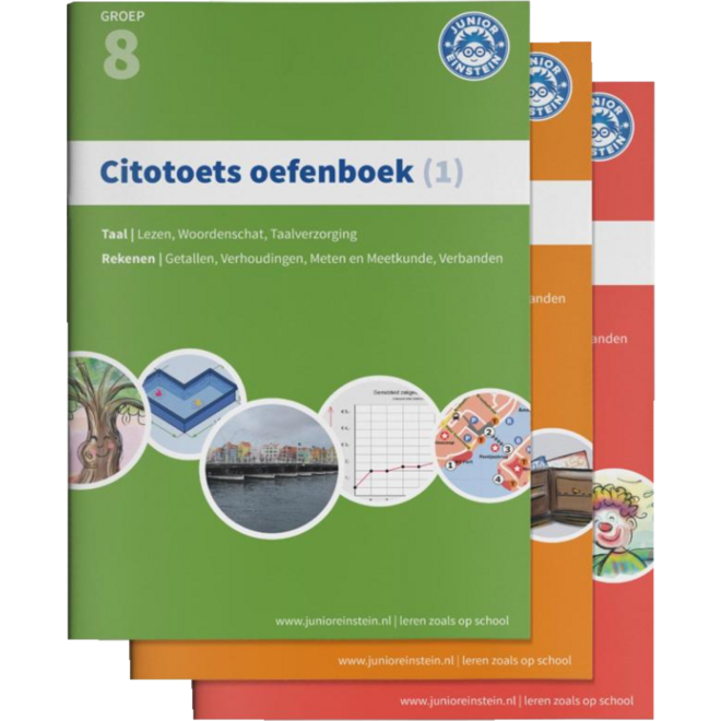 Citotoets oefenboeken compleet groep 8