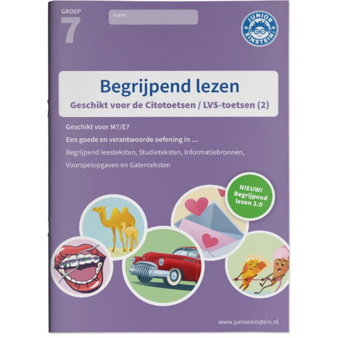 Begrijpend lezen oefenboek - Deel 2 - groep 7 - M7/E7 - Cito 3.0