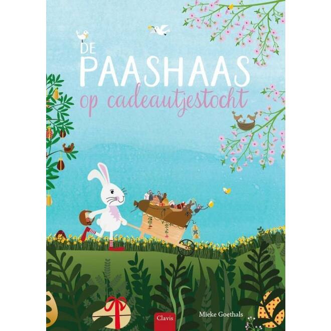 De paashaas op cadeautjestocht