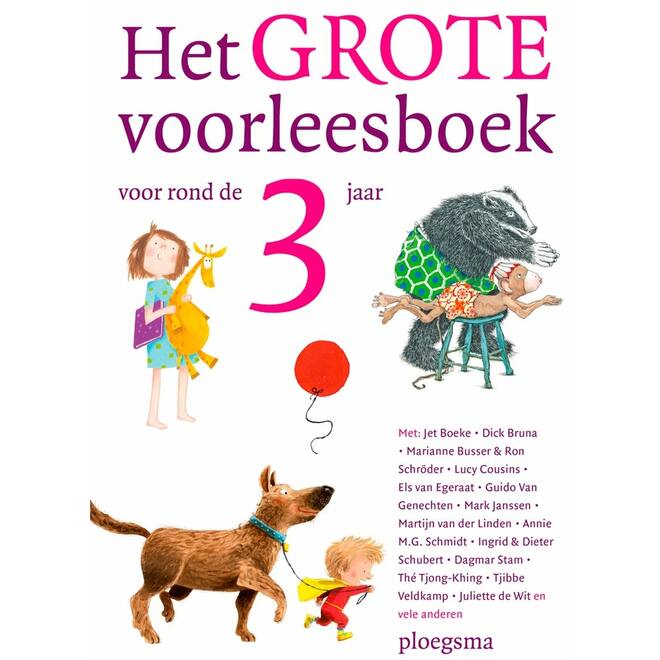 Het grote voorleesboek voor rond de 3 jaar - Marie Lotte Hagen