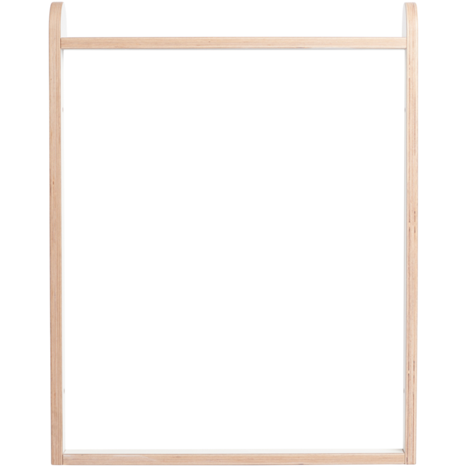 Grondboxelement | Wit, 60 cm, plexiglas