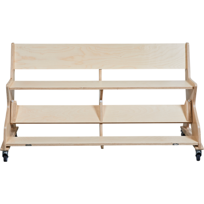 Zitbank Flex 120 cm HPL toplaag ahorn