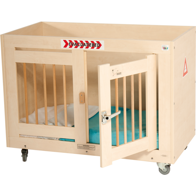 Bed Standard SOLO incl. plat dak incl. evacuatiebed en matrassen