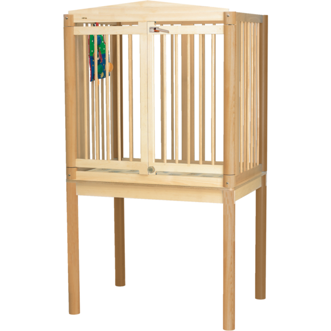 Box hoog Classic enkel blank
