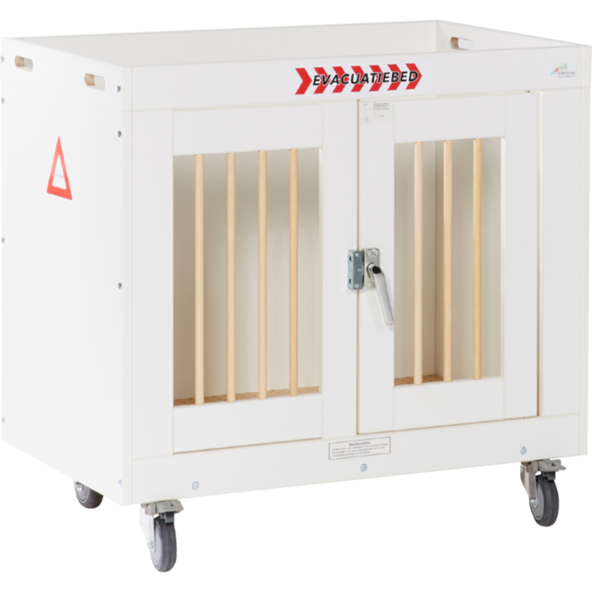 Evacuatiebed Compact Line wit, compleet