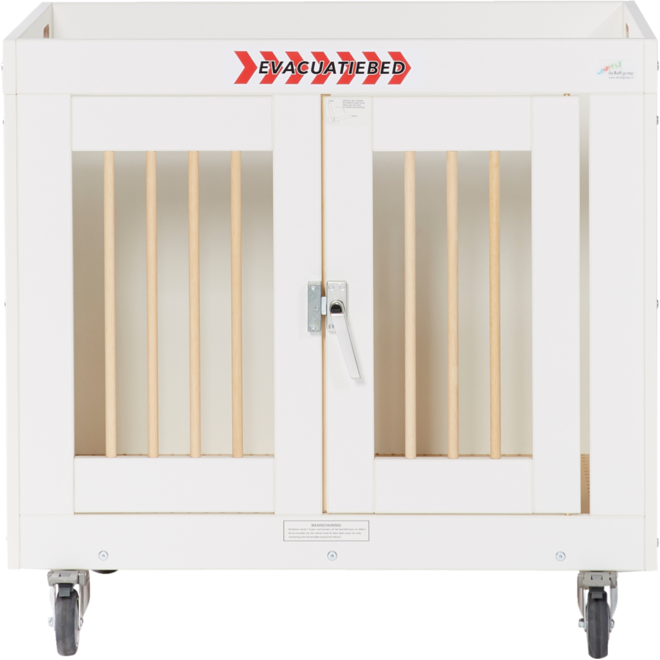 Evacuatiebed Compact Line wit, compleet