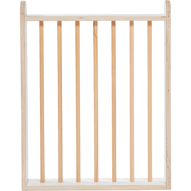 Grondboxelement | Wit, 60 cm, recht