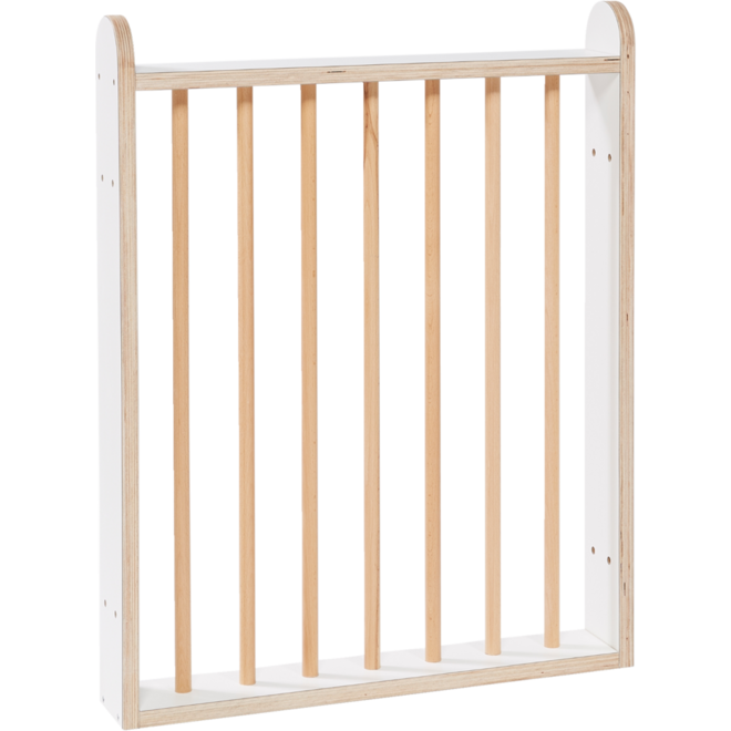 Grondboxelement | Wit, 60 cm, recht