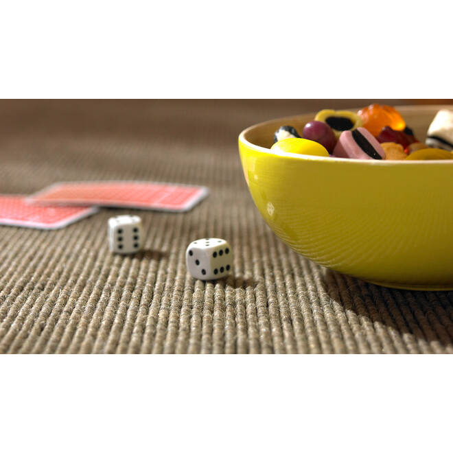 Tretford Interland 200x170cm Champignon 555, gefestoneerd met vliesrug