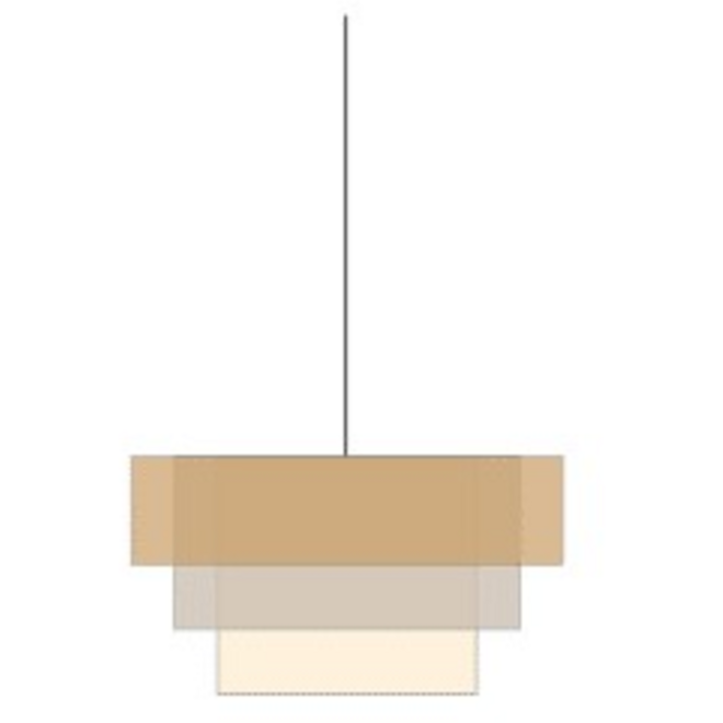 Hanglamp Chintz, 30cm,20 cm h, incl. pendel, snoer en lichtbron