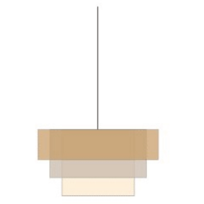 Hanglamp Chintz, 50cm, 40cm, 30cm, incl. pendel, snoer en lichtbron
