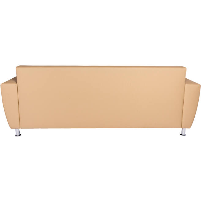 Bank Rolo 3-zits, op poten, stof 7x 32M1709 classic java