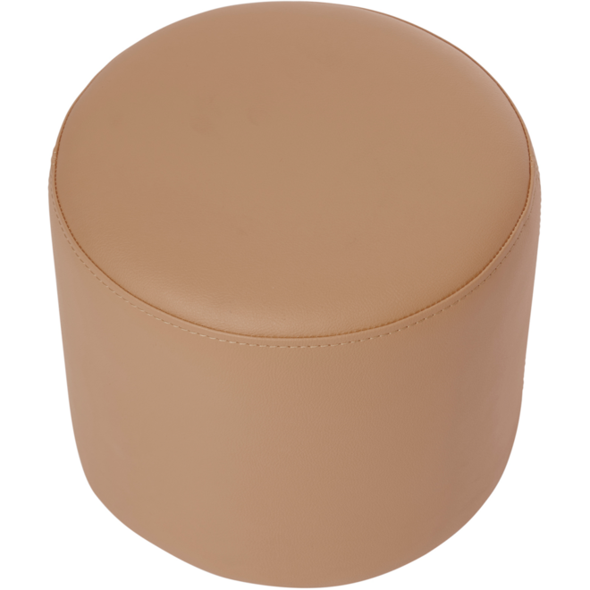 Poefje Robbie 26 cm hoog,  Ø 30cm, stof 7x 32M1709 classic java
