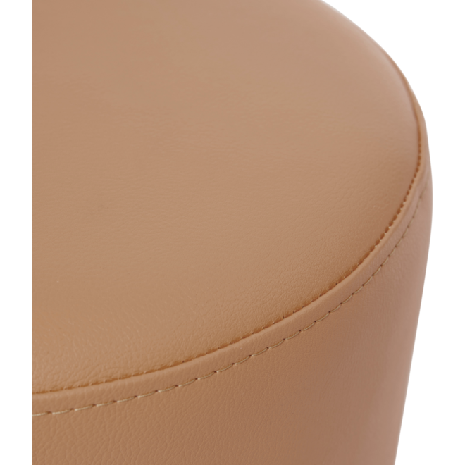 Poefje Robbie 31 cm hoog Ø 30, stof 7x 32M1709 classic java