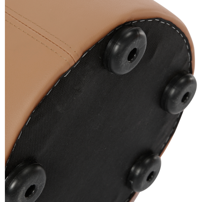 Poefje Robbie 31 cm hoog Ø 30, stof 7x 32M1709 classic java
