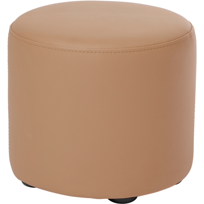 Poefje Robbie 31 cm hoog Ø 30, stof 7x 32M1709 classic java