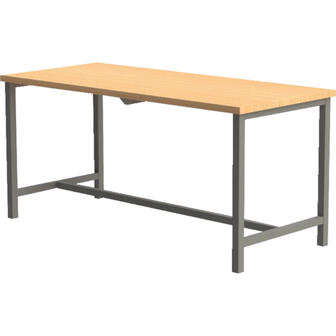 Werkbank 160 x 80 x 90 cm, blad beuken