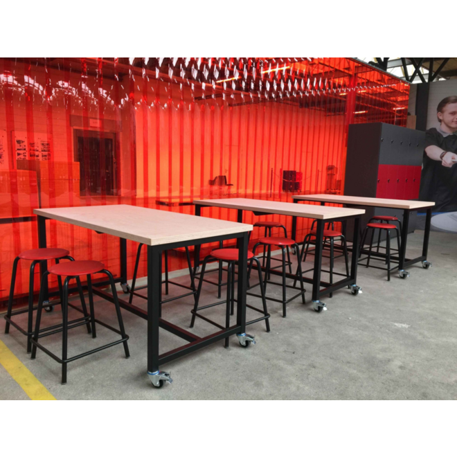 Werkbank 180 x 80 x 90 cm, blad beuken