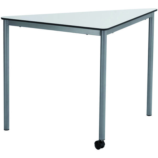 Tafel Flexi 90, 90 x 90 x 123 cm volkern met 1 zwenkwiel, hoogte F6