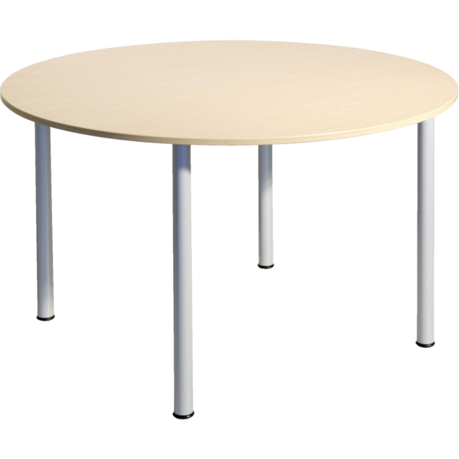 Tafel Luma cirkel 100 op vierkant frame als 70 x 70 cm