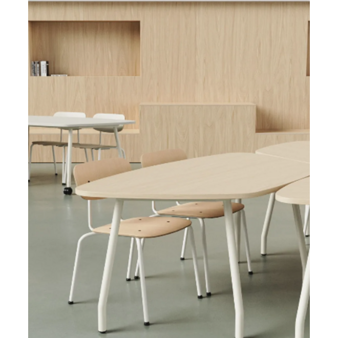 Scarabee medium, 2-3 personen, 75 cm hoog, HPL blad