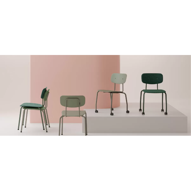 Stoel Atlas, vierpoot, Felt