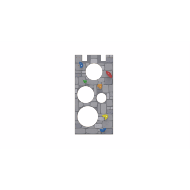 Klimgim | Klimwand, kasteeltoren