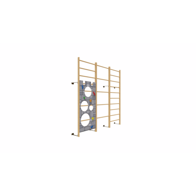 Klimgim | Klimwand, kasteeltoren