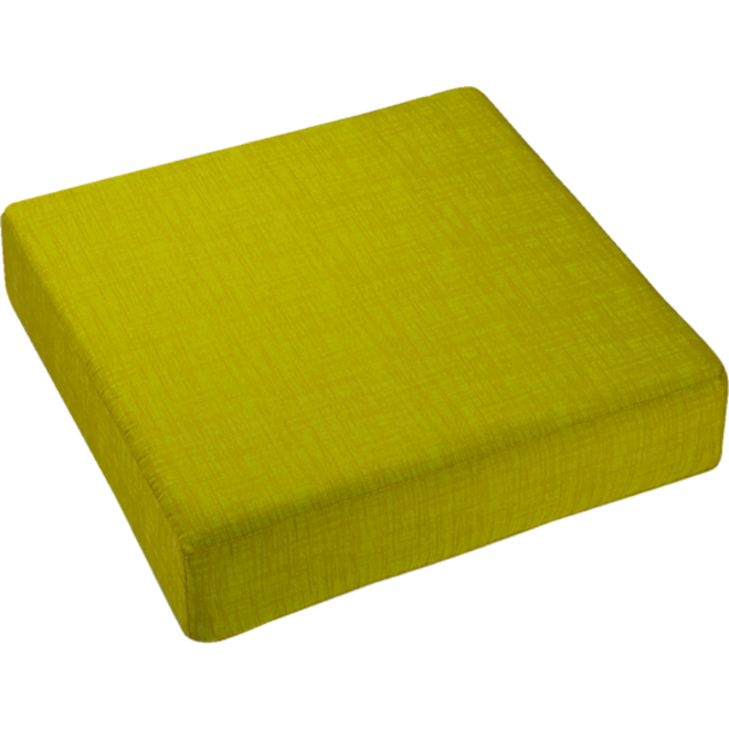 Kussen stof vierkant 80x77,4x20 cm groen