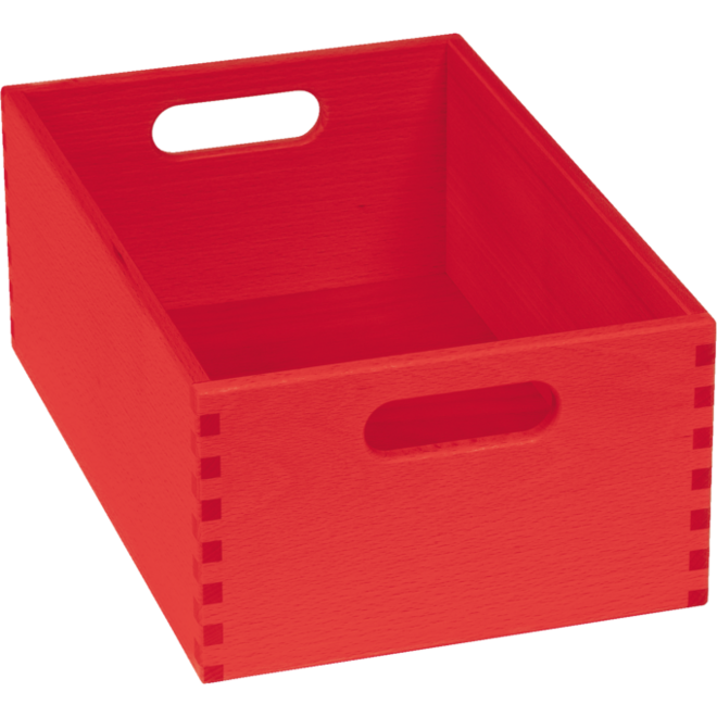 Kist, gebeitst, 23 × 35 × 14 cm