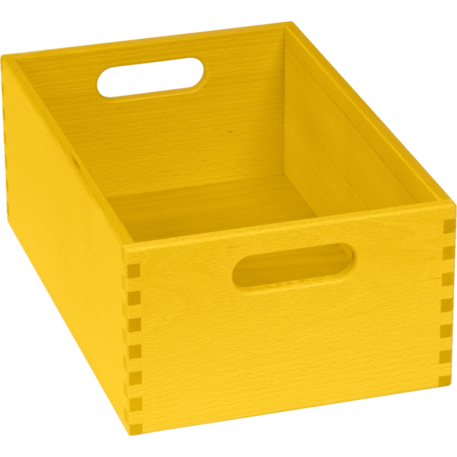 Kist, gebeitst, 23 × 35 × 14 cm