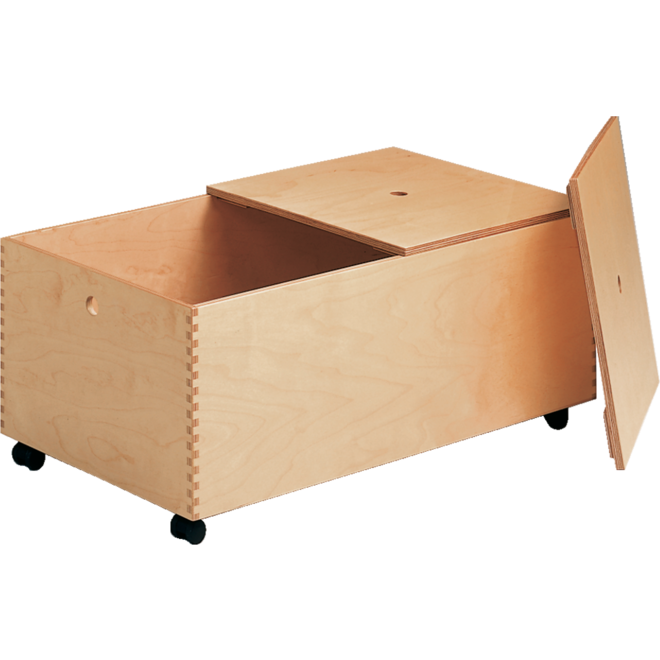 Speelgoedwagen, verrijdbaar 80 × 40 × 32,5 cm