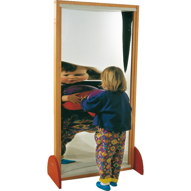 Spiegel Kombi-mobiel lachspiegel 72 × 144 cm
