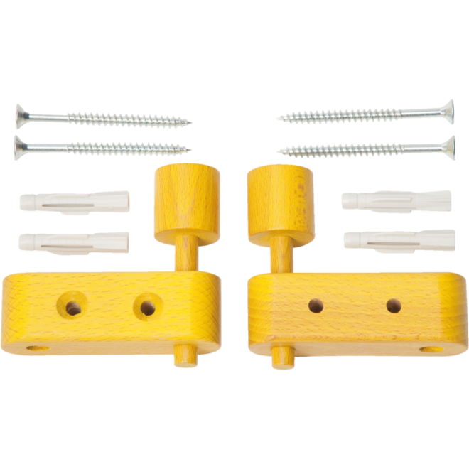 Wandbevestiging scharnieren per set van 2