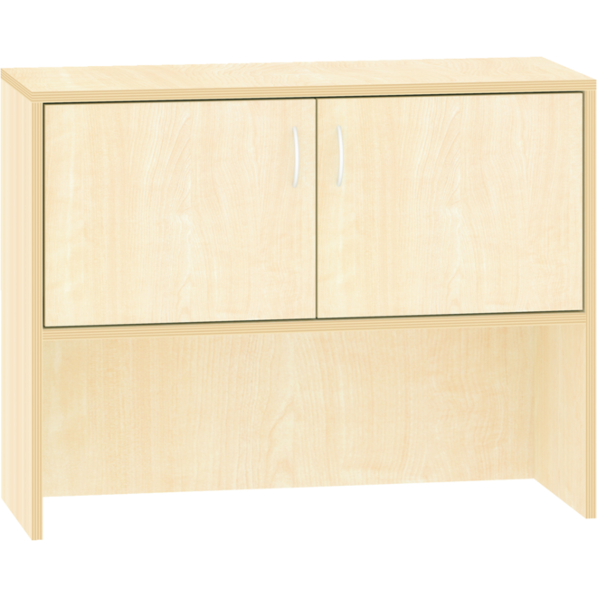Kast met deuren voor rolbak, ahorn, 100 x 40 x 77 cm