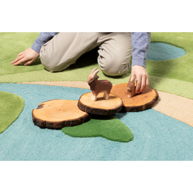 3D tapijt landschap