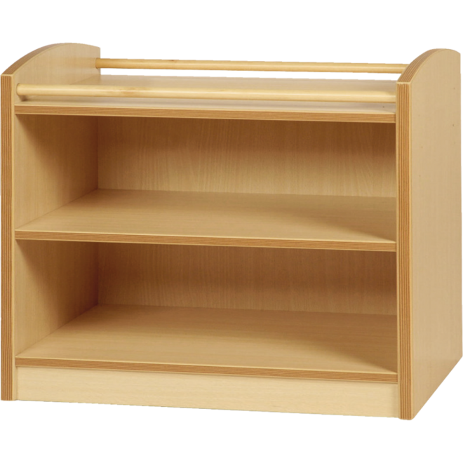 Kast Pamini met achterwand, ahorn, 77 × 40 × 64 cm