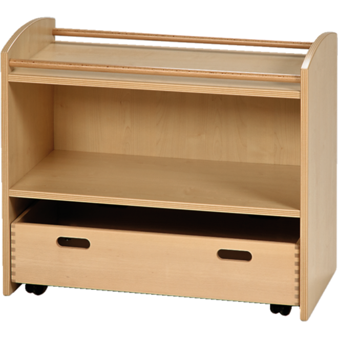 Kast Pamini voor rolbak, ahorn, 77 × 40 × 64 cm