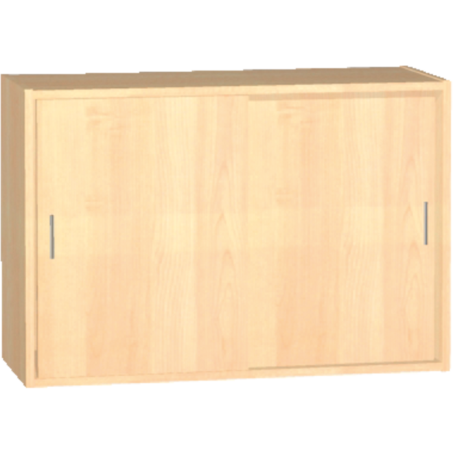 Hangkast met schuifdeuren 100 × 40 × 68 cm, beuken