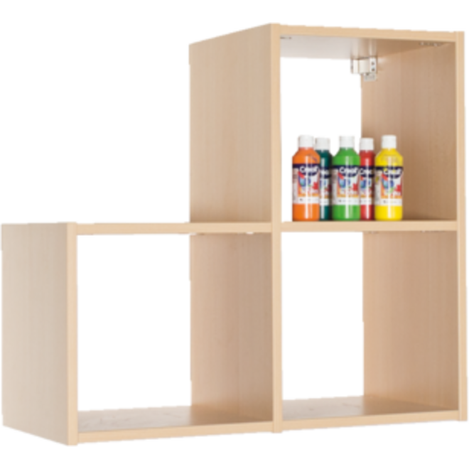 Wandhangkast  1, 3-vaks, 78 × 30 × 72 cm