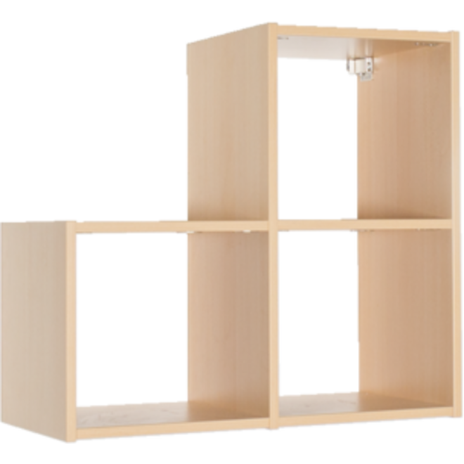 Wandhangkast  1, 3-vaks, 78 × 30 × 72 cm