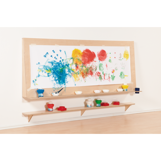 Schilderswandbord berken 200 cm