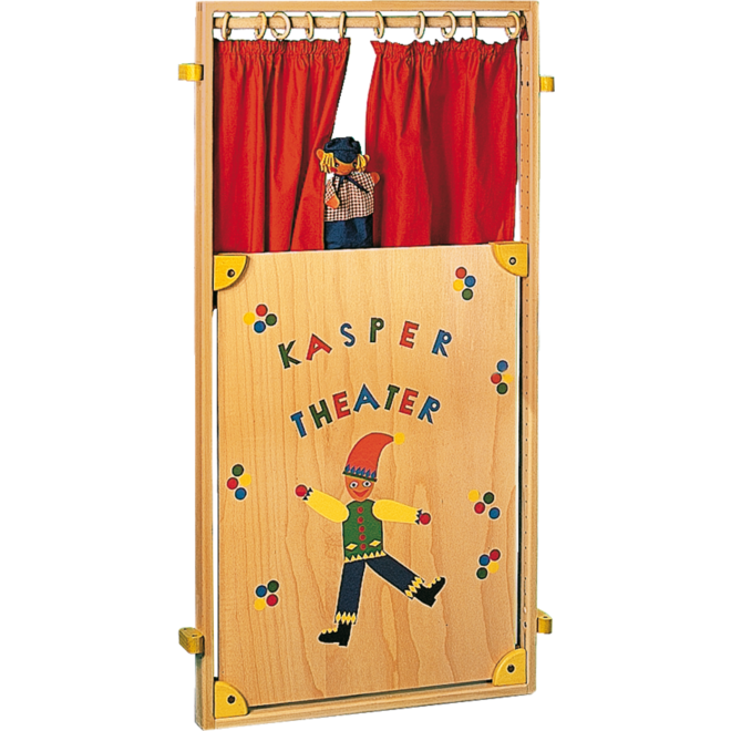 Poppenkast Kombi-mobil 72 × 144 cm