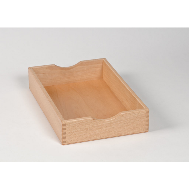 RoomCube materiaalkist plat, formaat A4, Ahorn