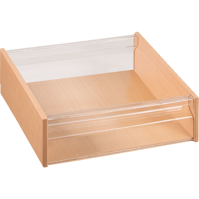 RoomCube materiaalkist met Acrylglasraampjes, breed, 10,3 cm hoog