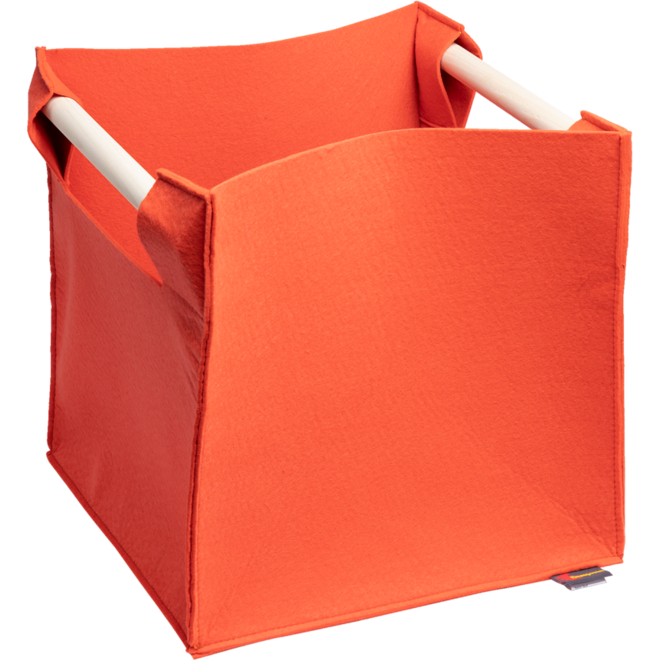 Mand van vilt  oranje