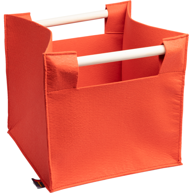 Mand van vilt  oranje