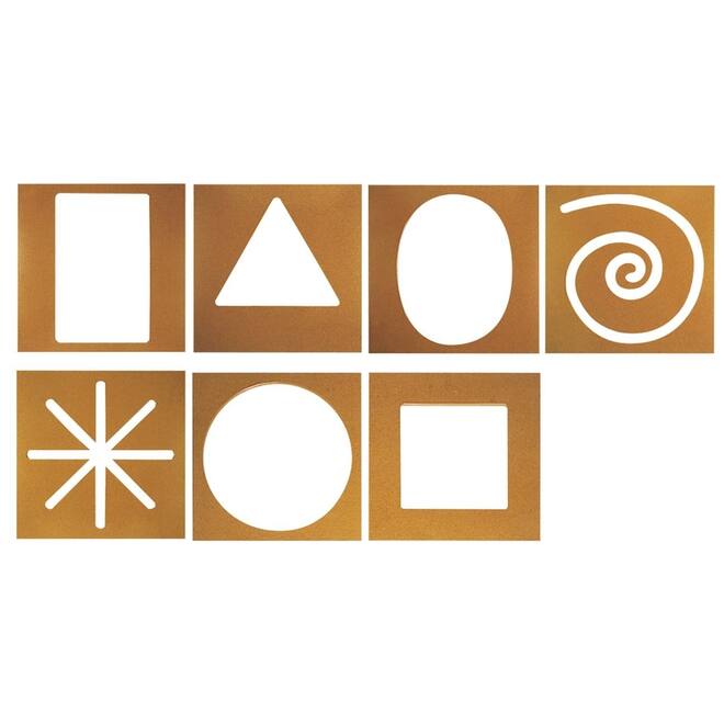 Mandala-set voor zandbak