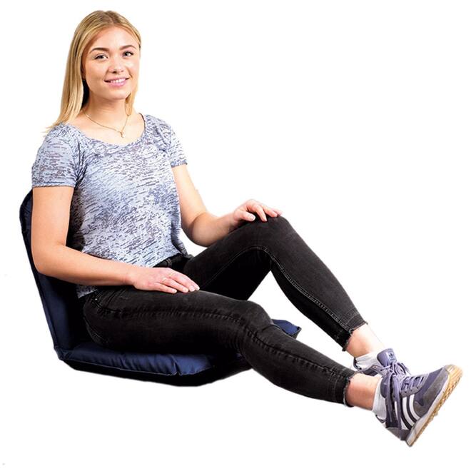 Sitzfix® vloerstoel blauw