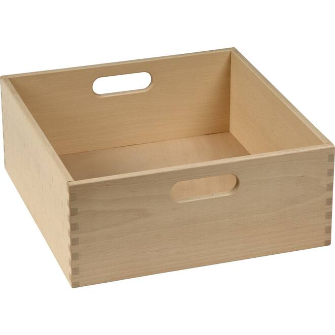 Bak, ahorn voor in boeken-kast-bankje, 14 cm hoog